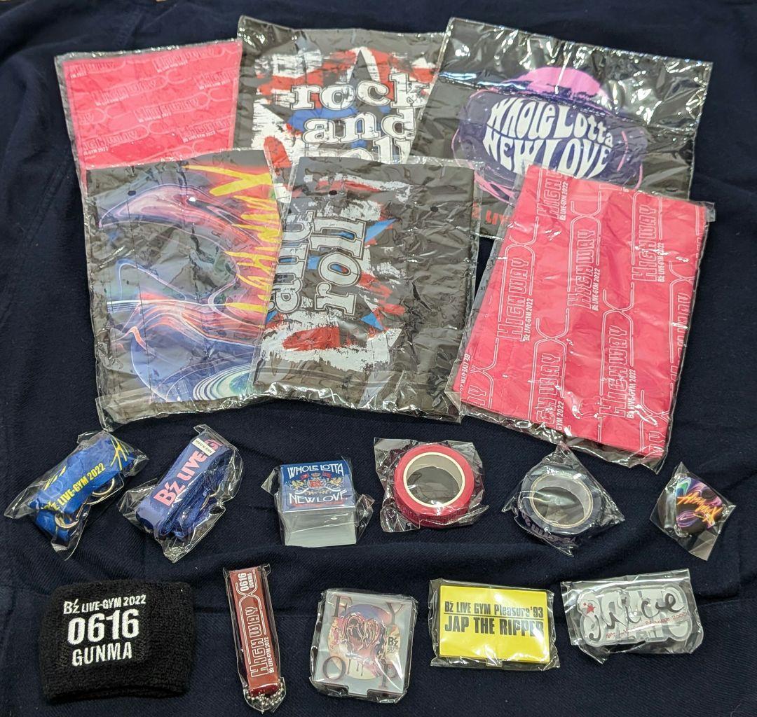 B'z ライブグッズ LIVE−GYM ガチャ17点(開催日限定グッズあり)