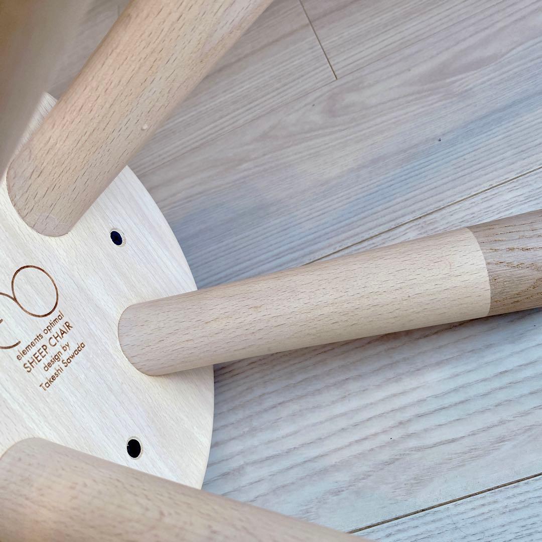 超希少 EO シープチェア 澤田貴司 デザイナーズ 北欧 デンマーク 天然木