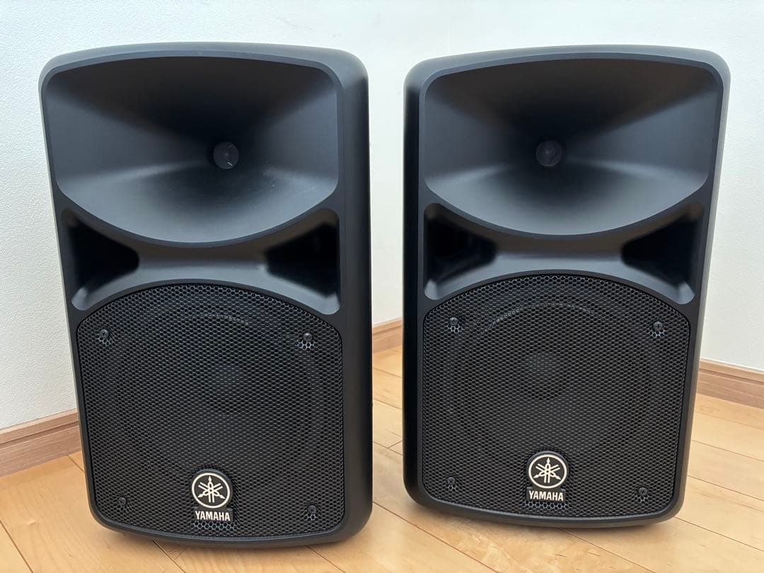 YAMAHA STAGEPAS 400BT スタンド2本、マイク、マイクスタンド
