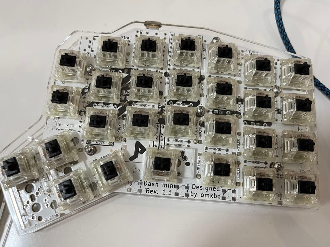 Ergo Dash mini キーボード本体 Rev. 1.1