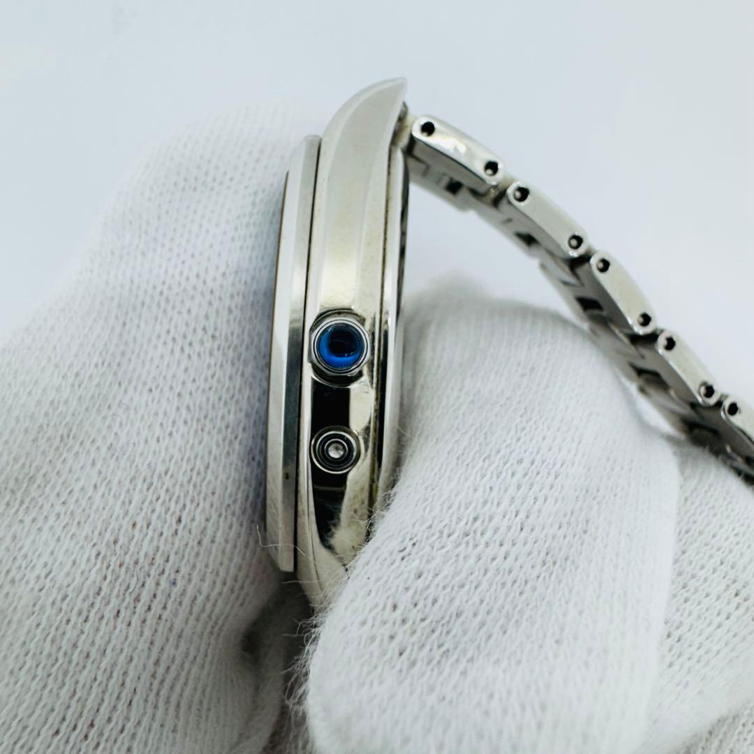 ✨SEIKO✨セイコー✨1B32-0AA0✨デイト✨ルキア✨シルバー✨腕時計✨