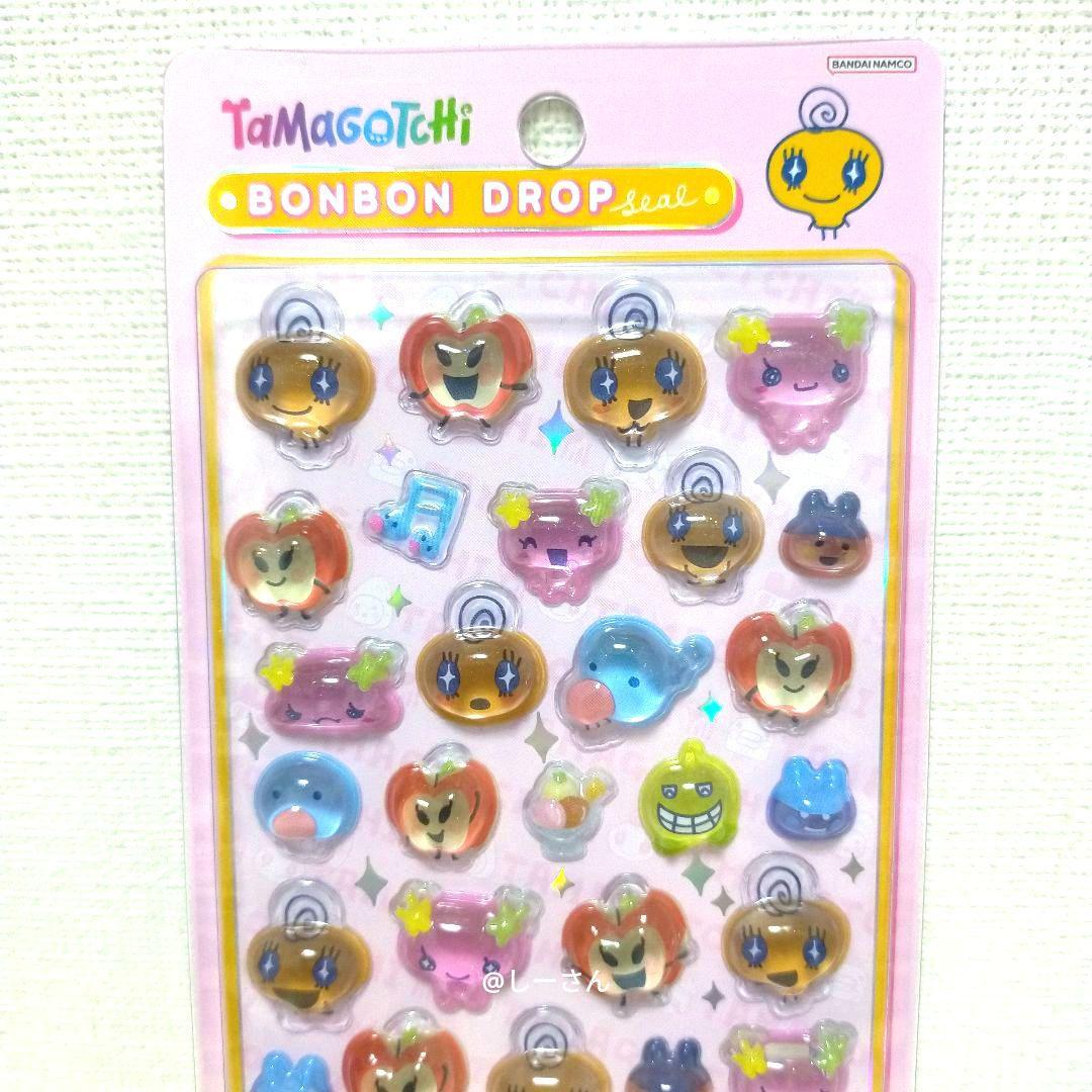 【正規品】ボンボンドロップシール　たまごっち4枚(4種類)セット