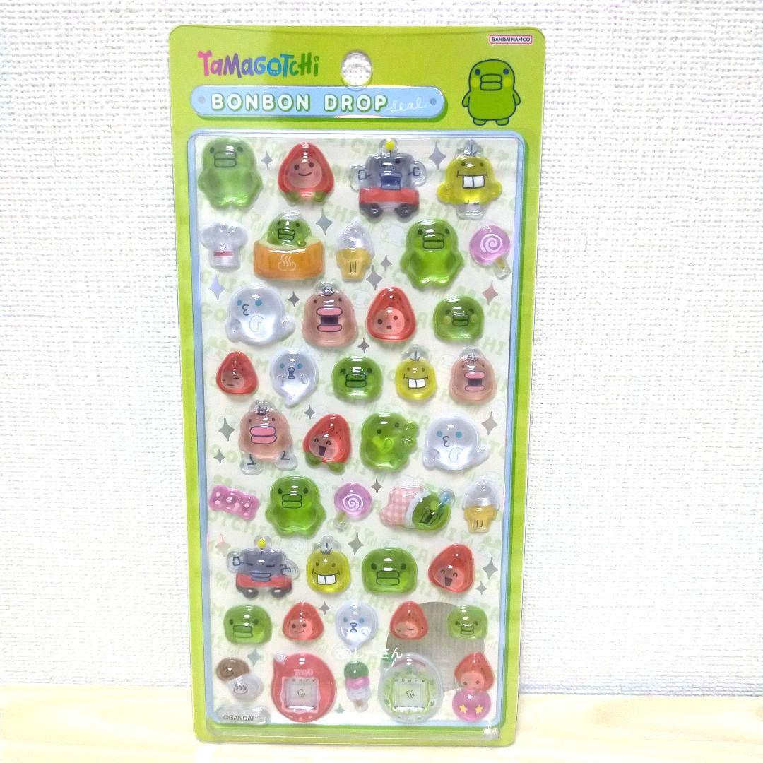 【正規品】ボンボンドロップシール　たまごっち4枚(4種類)セット