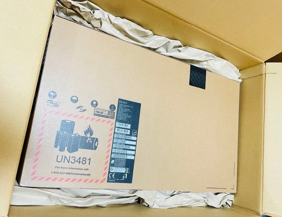 【新品未開封】ASUS エイスース ノートパソコン X515JA-BQ129W