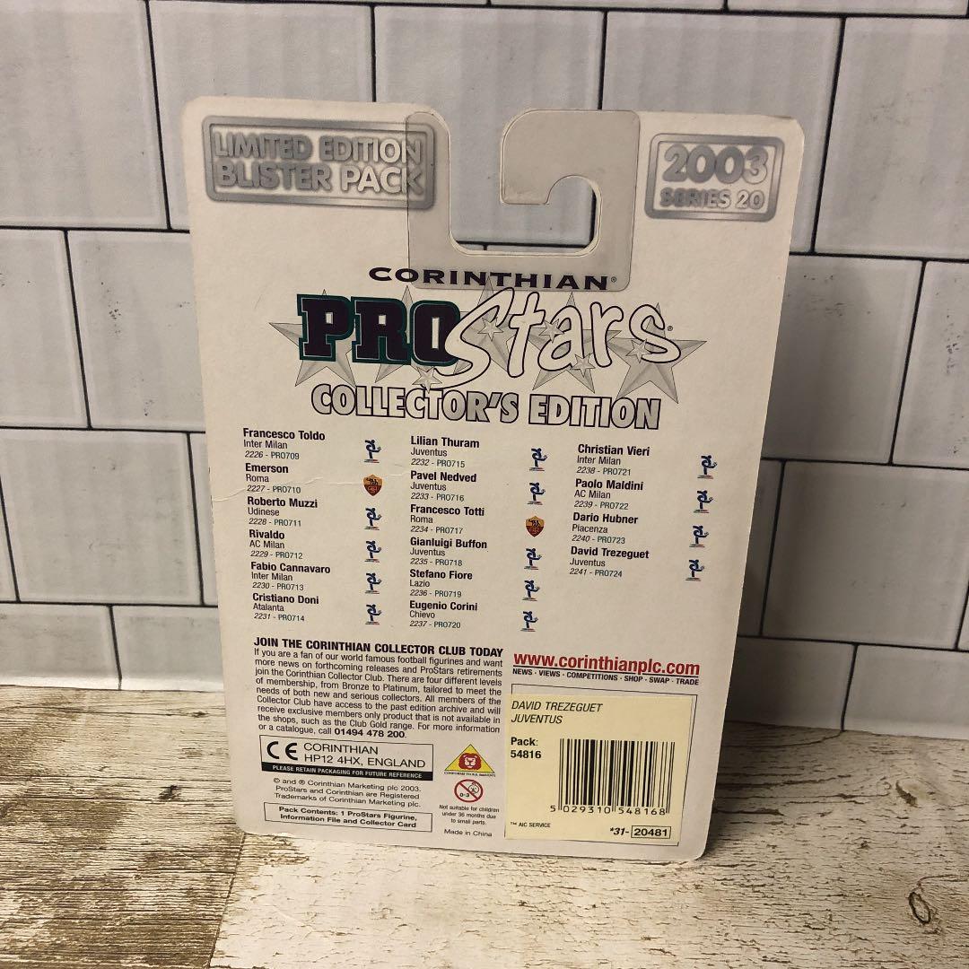 291★サッカー★david trezeguet★prostars★フィギュア