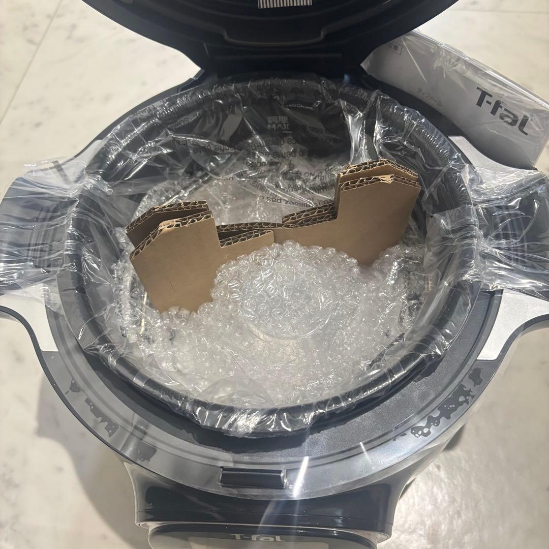 【未使用品】T-Fal Cook4me 電気圧力鍋 黒　CY8708JP