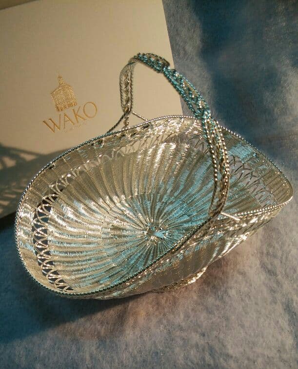 銀座和光　シルバーバスケット