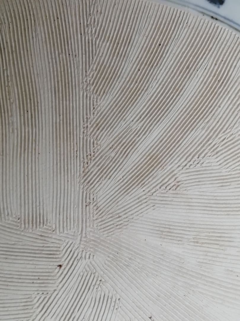 骨董のすり鉢　染付　ボウル