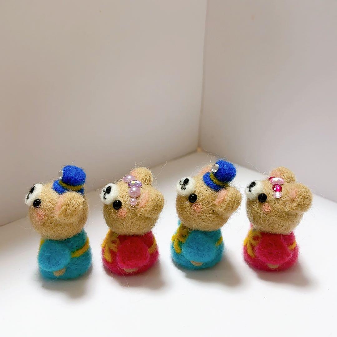 ゆこ　羊毛フェルト