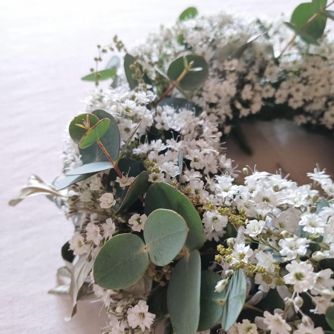 【魔女の棲む森～裏庭～】ドライフラワー リース 春