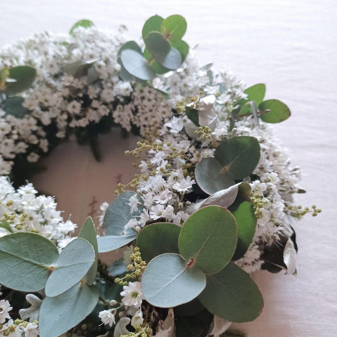 【魔女の棲む森～裏庭～】ドライフラワー リース 春