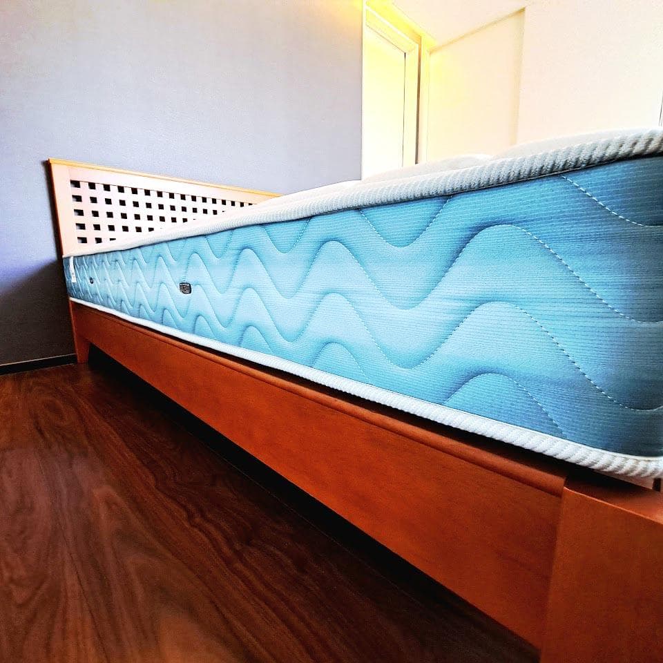 フランスベッド【新品】マットレス銀イオン除菌+イタリア製(製湾曲スノコフレーム)