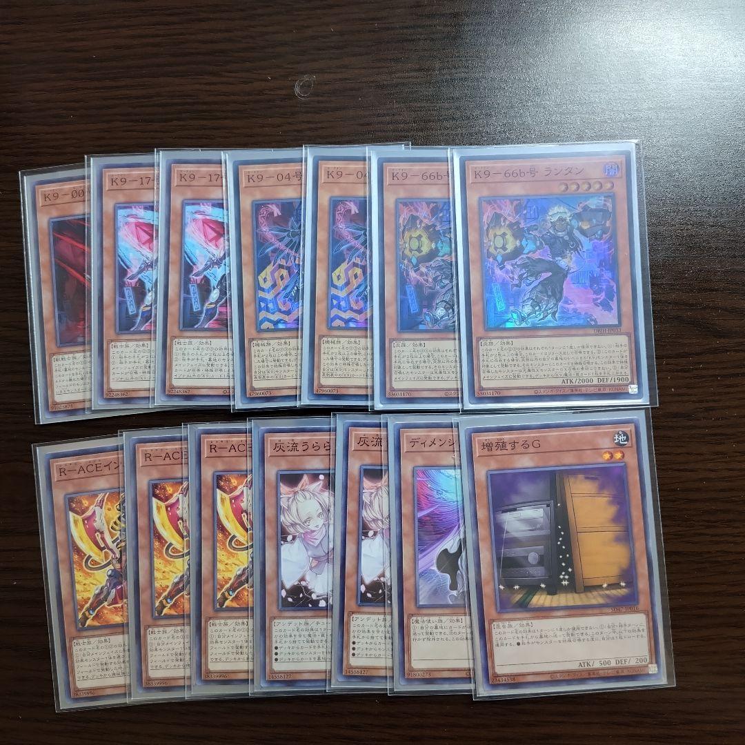 遊戯王【K9VS(ヴァンキッシュソウル)】デッキ スリーブ付　Ｅ