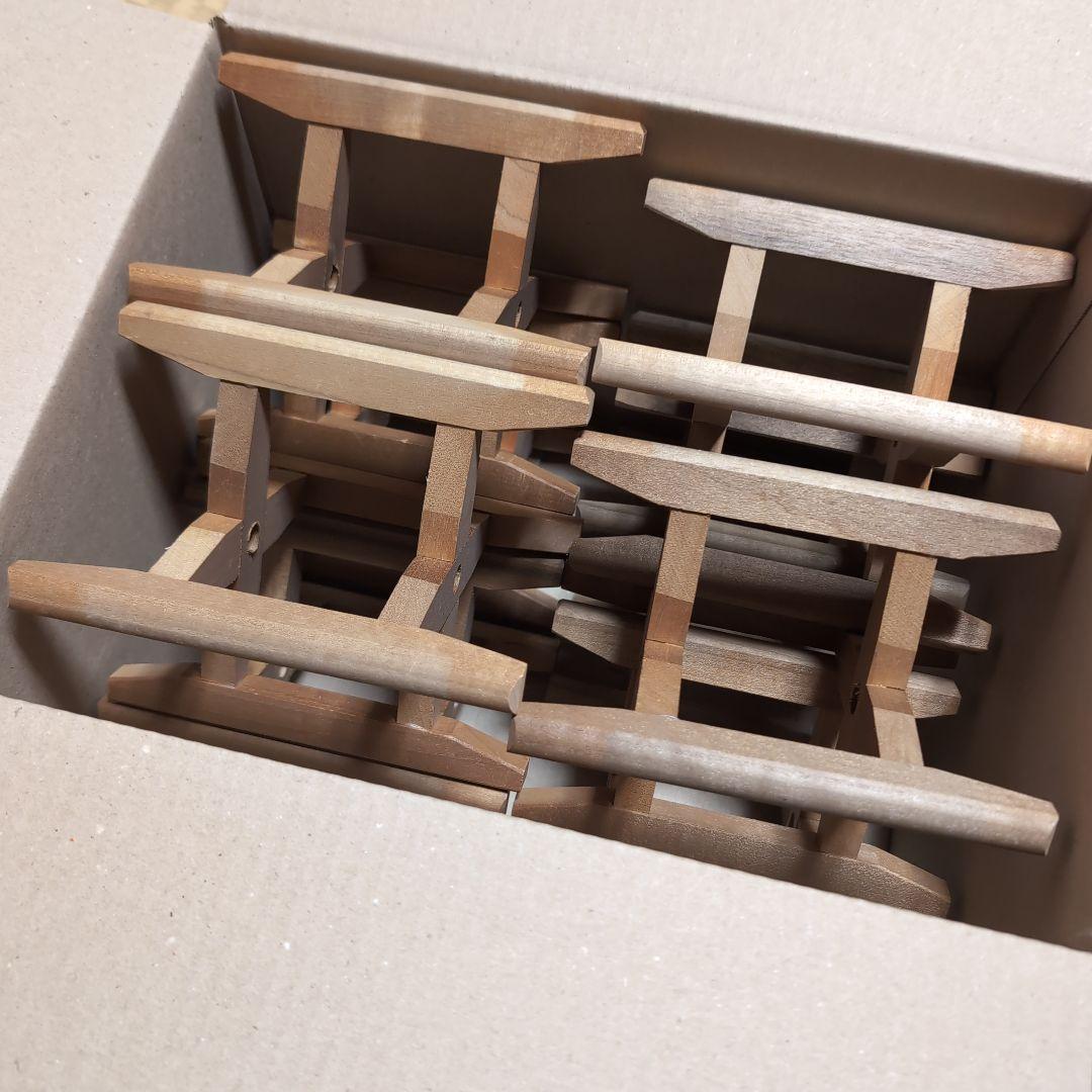 T-1005【中古品】糸枠　糸巻き枠　木製木枠小　8個