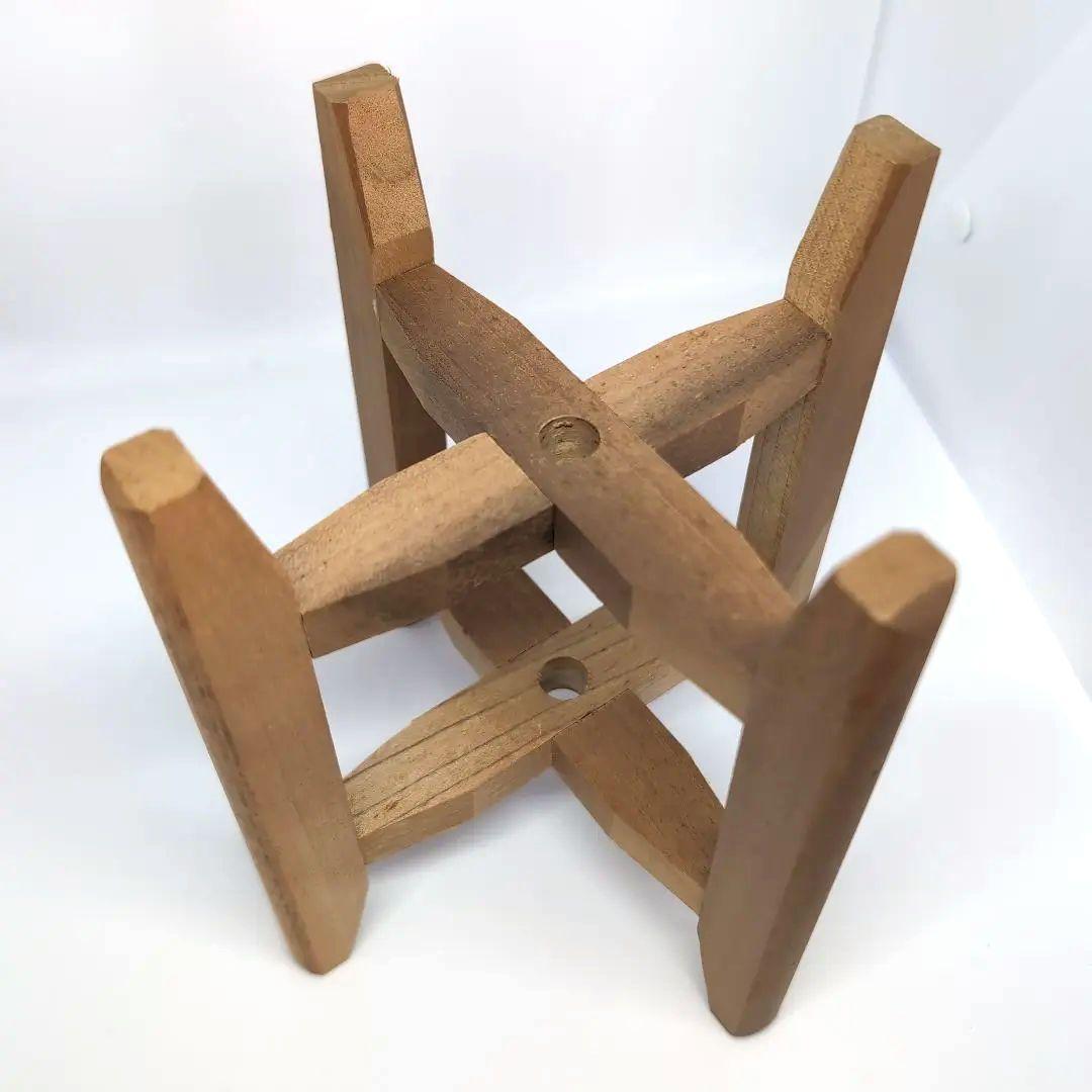 T-1005【中古品】糸枠　糸巻き枠　木製木枠小　8個