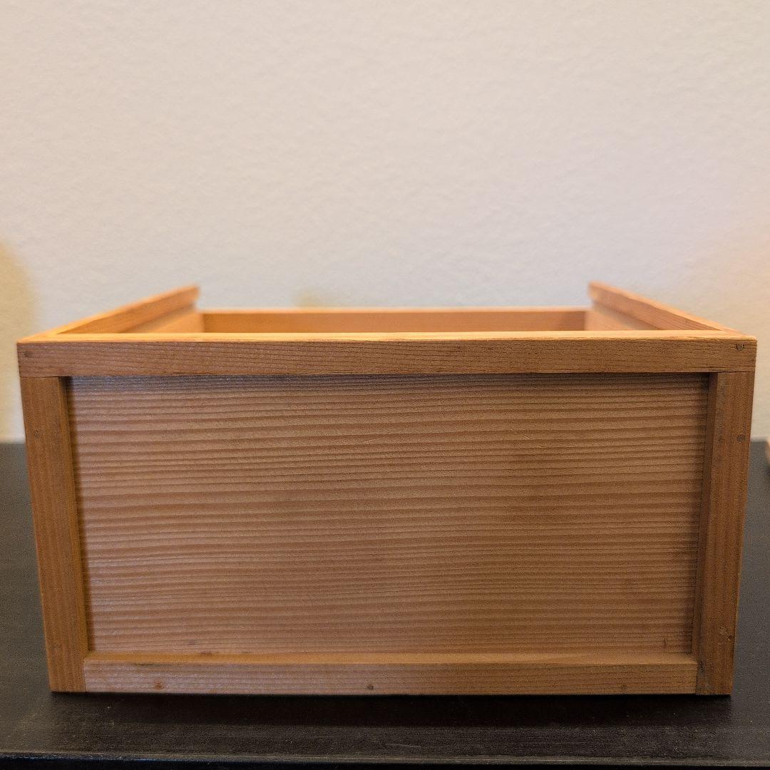 珍品　彫刻家　坂口晴風作　彩色木彫「高砂」　共箱