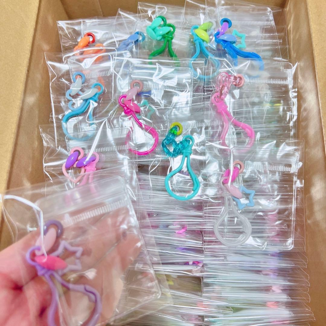 NO.258A キャンディバッグ キーホルダー 個包装100個セット 5×7