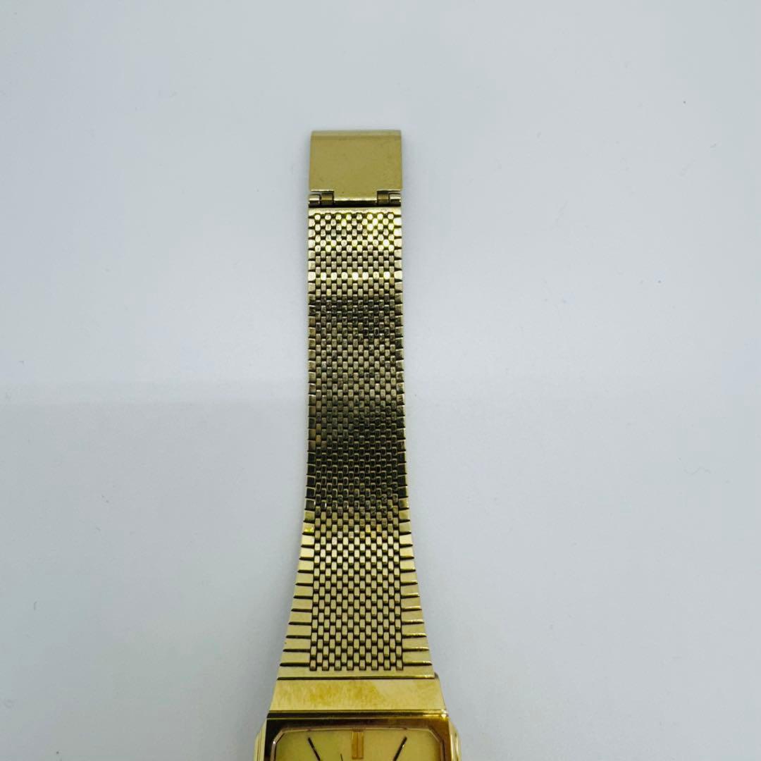 ✨SEIKO✨セイコー✨5E61-5A00✨DOLCE✨ゴールド文字盤✨腕時計✨