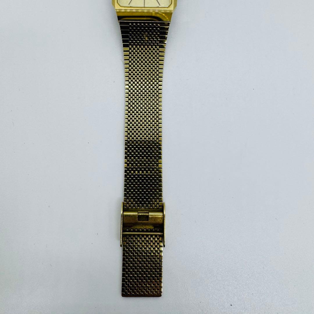 ✨SEIKO✨セイコー✨5E61-5A00✨DOLCE✨ゴールド文字盤✨腕時計✨