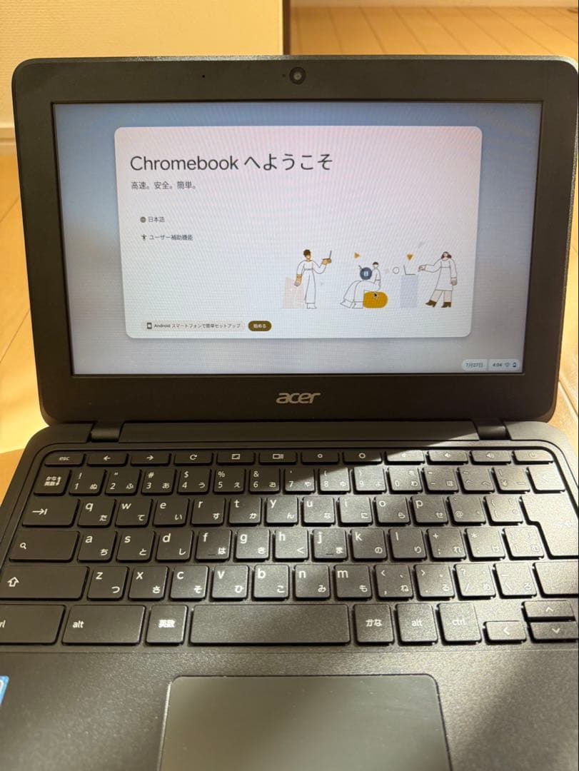 Chromebook本体 Acer Chromebook 11