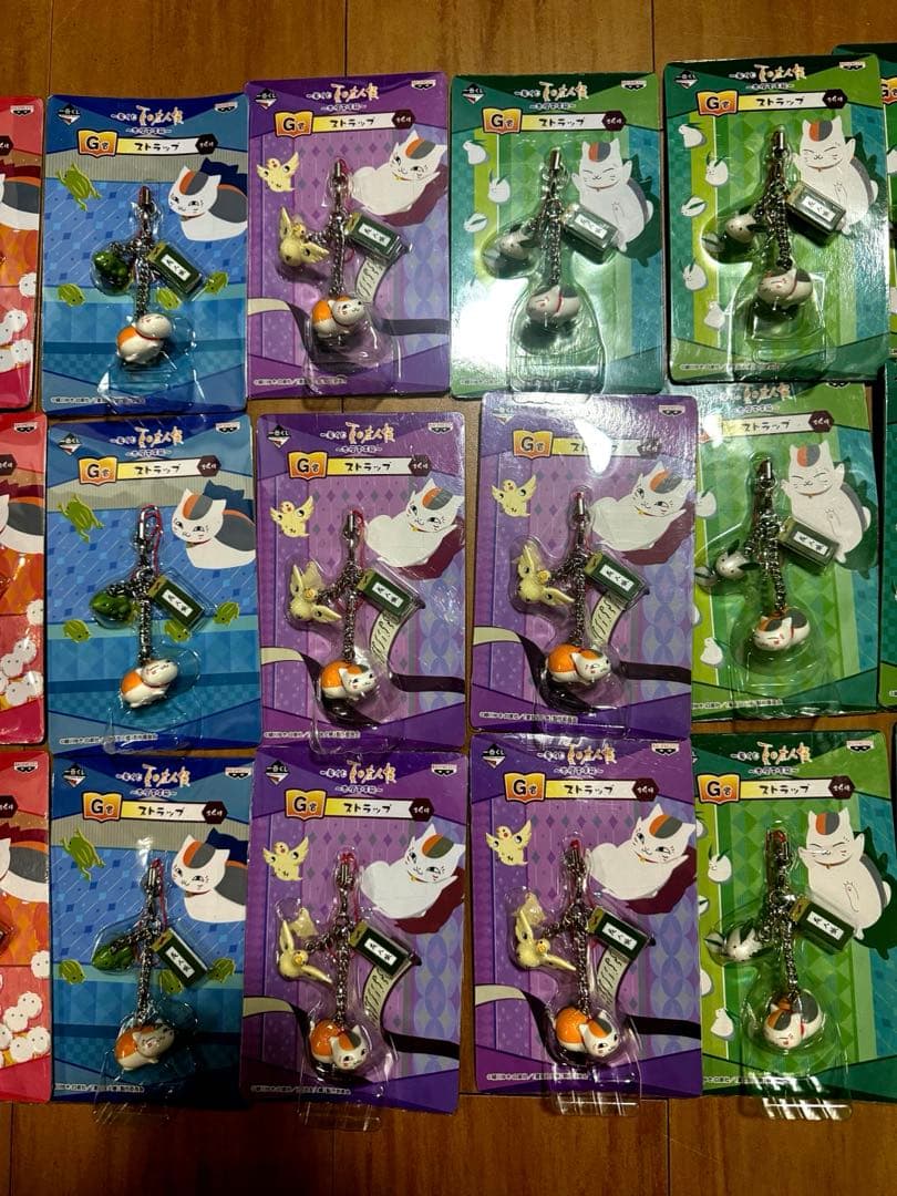 【完全未開封】夏目友人帳 一番くじ ニャンコ先生 ストラップ 豪華21点まとめ売