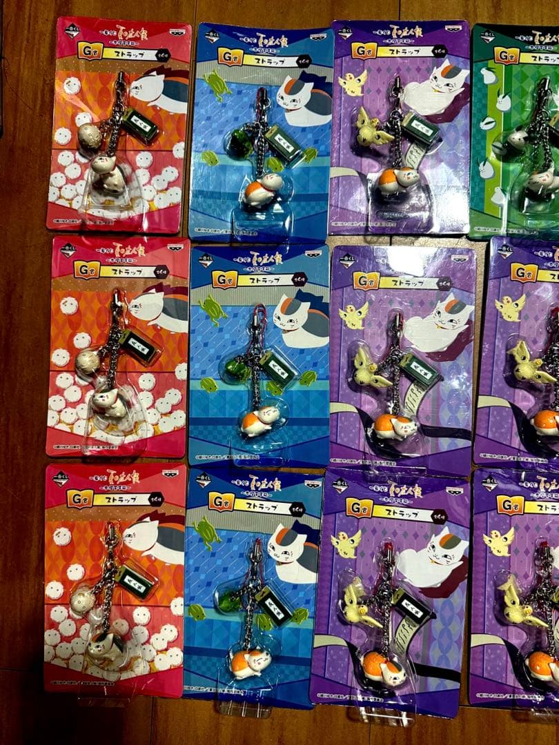 【完全未開封】夏目友人帳 一番くじ ニャンコ先生 ストラップ 豪華21点まとめ売