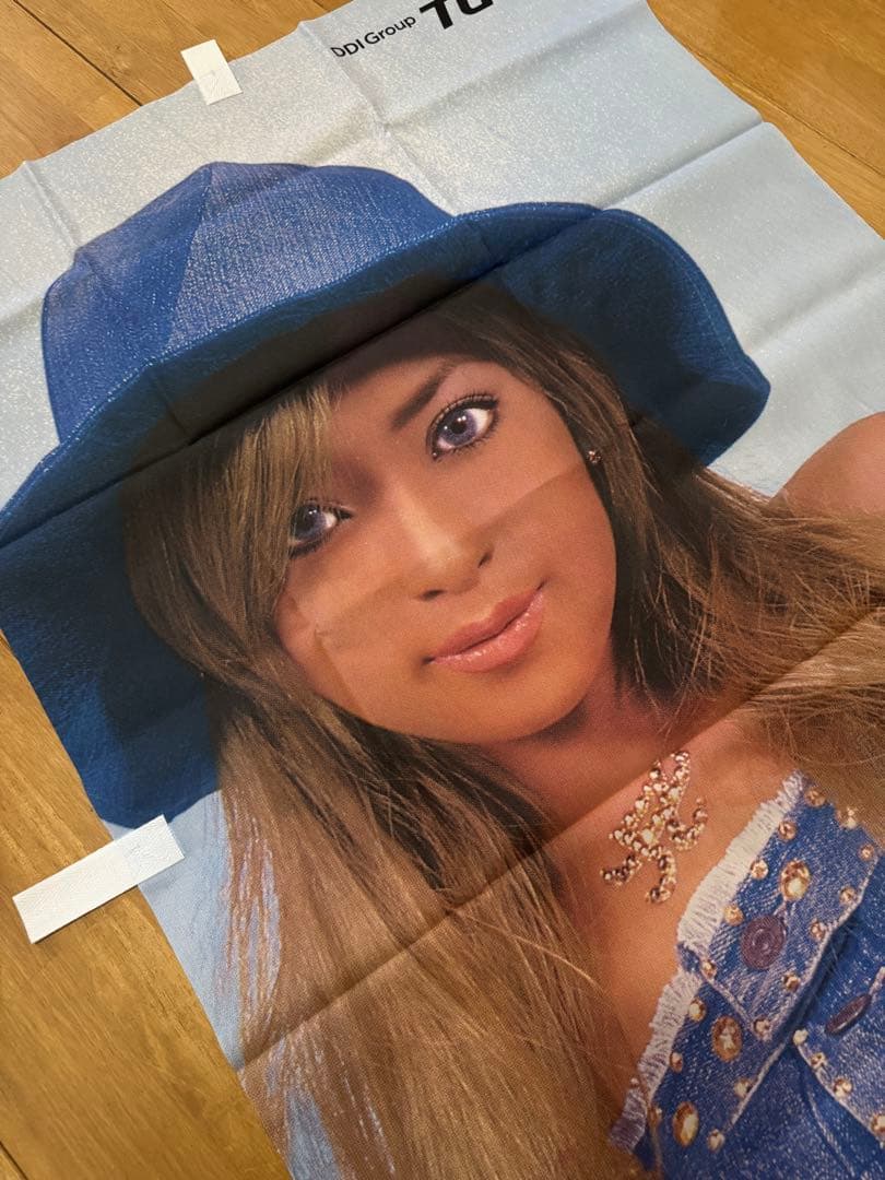 未使用 浜崎あゆみ TU-KA ツーカー のぼり 旗 黒あゆ ギャル