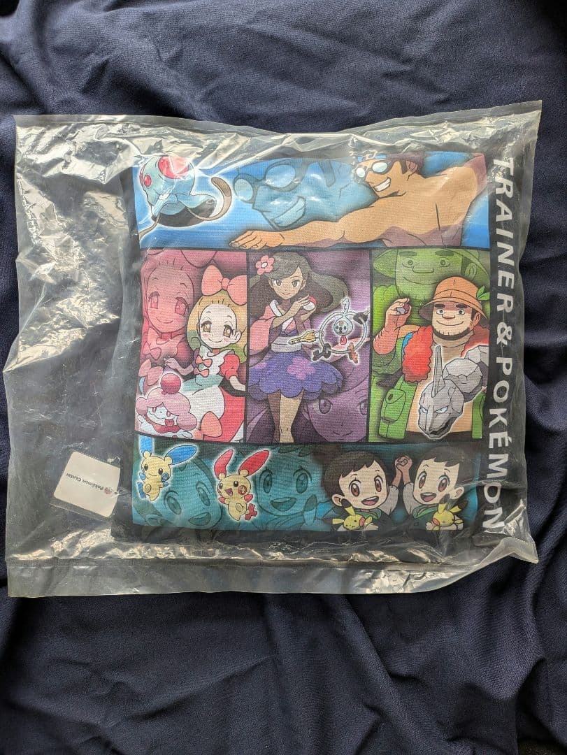 【未開封品】ポケモンセンター　トレーナー集合　xy クッション