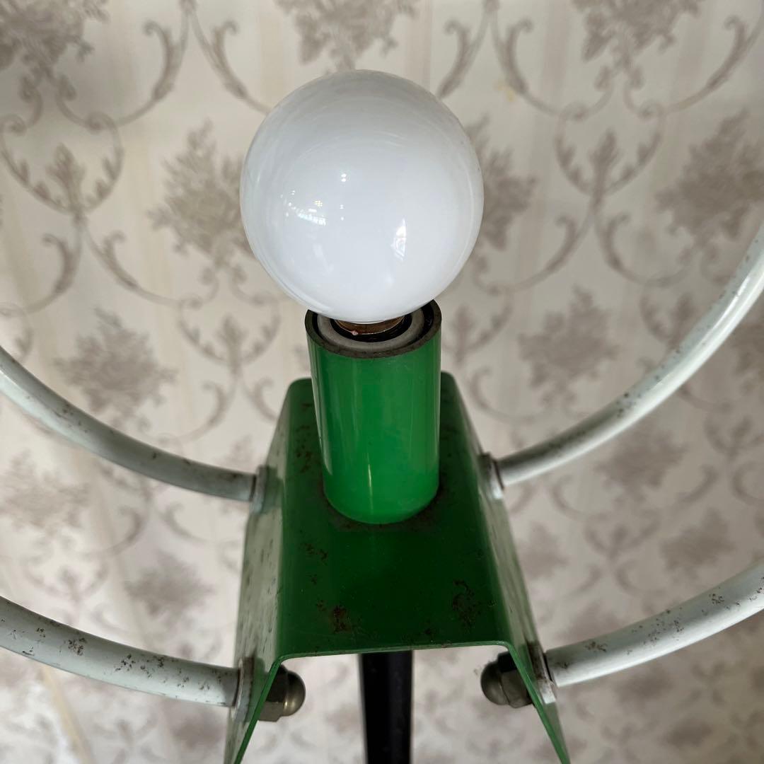 【アンティーク】昭和レトロ 桜井制作所 フロアランプ スタンドライト 古道具