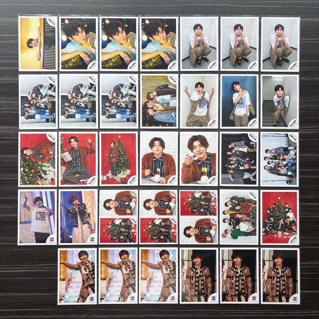 なにわ男子　公式写真　大量　長尾謙杜　アクスタ　ステッカー　セット　まとめ売り