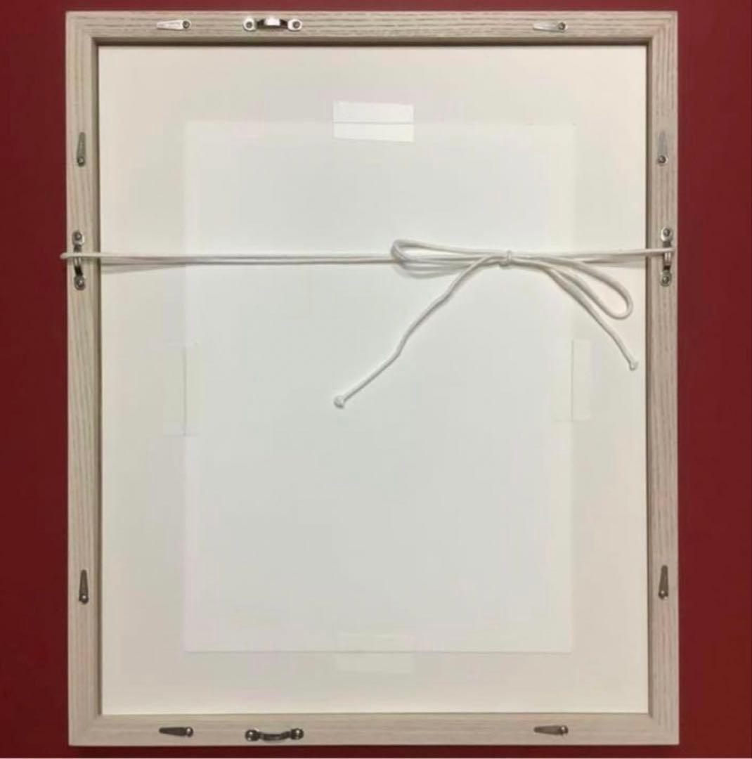 絵画・額縁・版画・上砂理佳・光の中へ・ピグメントプリント版画・美術品