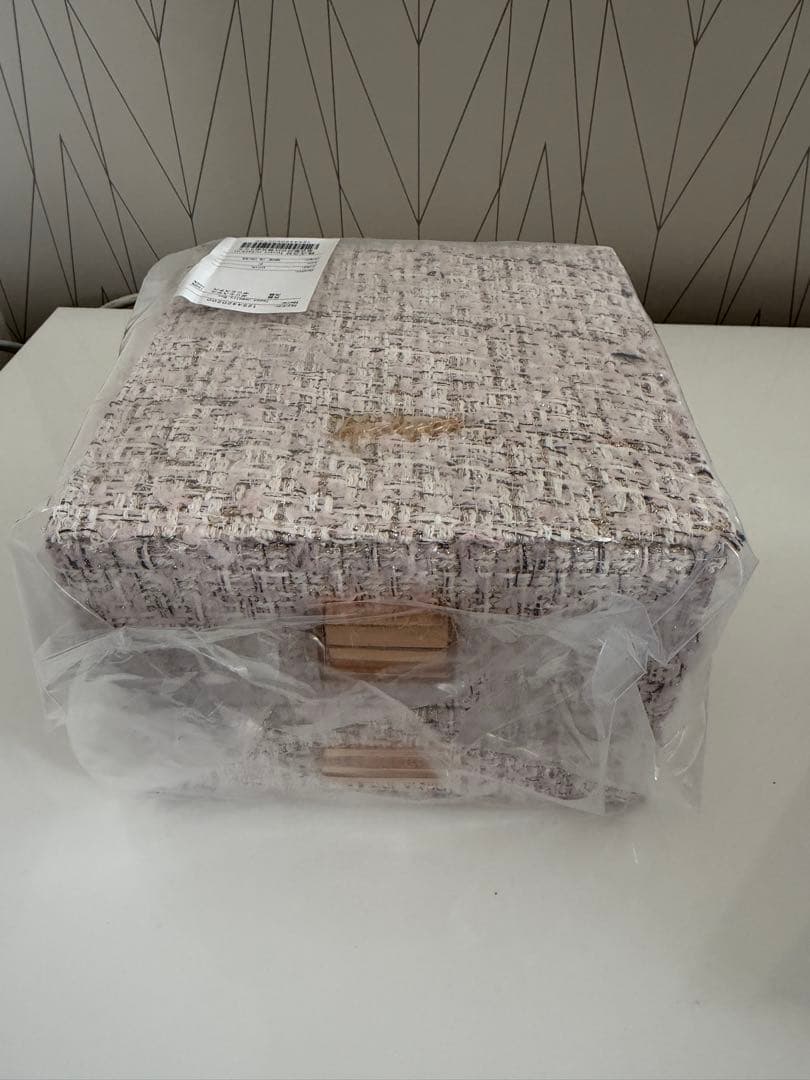 herliptoノベルティジュエリーボックスTweed jewelry box