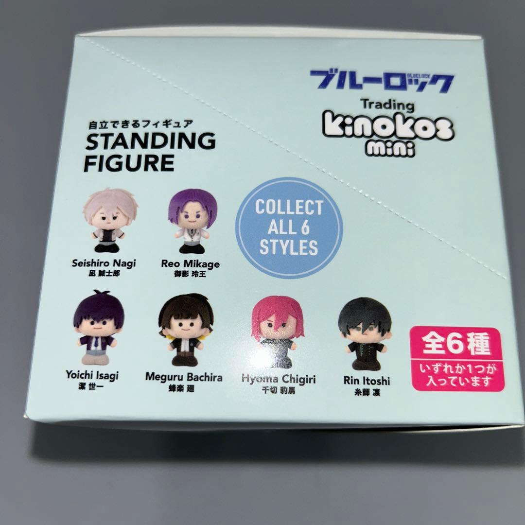【未開封】ブルーロック ミニキャラ 缶バッジBOX & KINOKOS mini