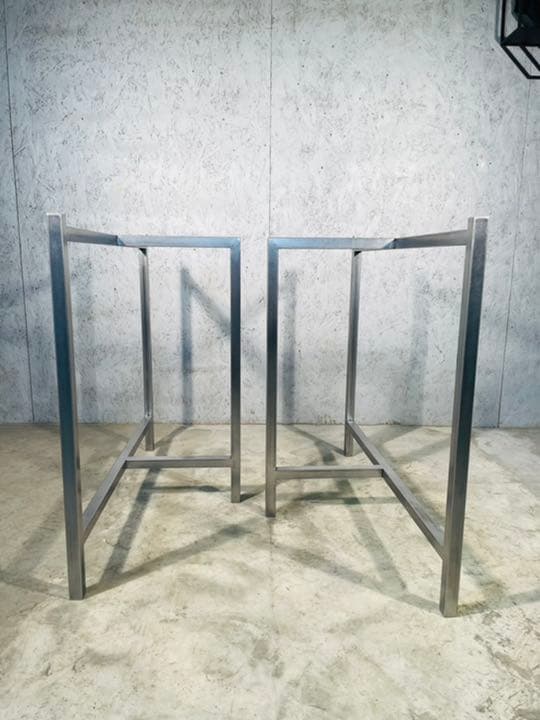 Ｔ型　天板はめこみ　テーブル　アイアン　脚