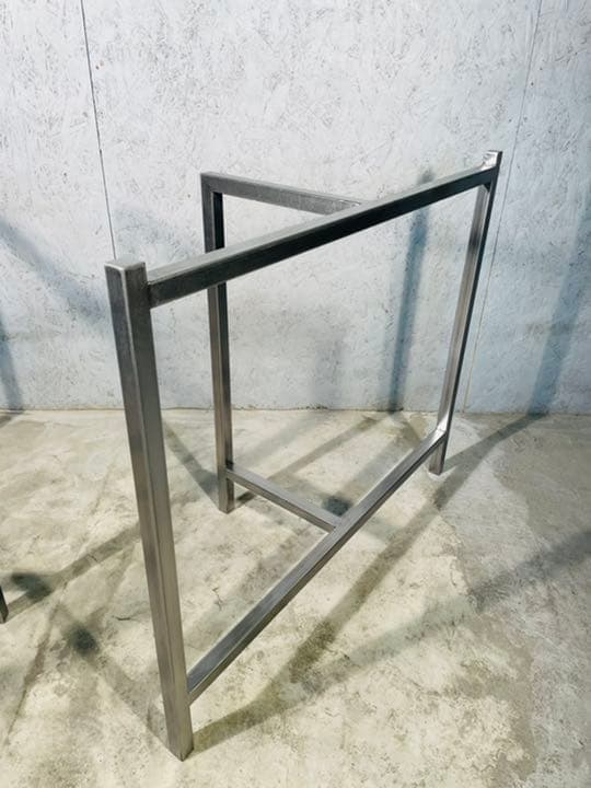Ｔ型　天板はめこみ　テーブル　アイアン　脚