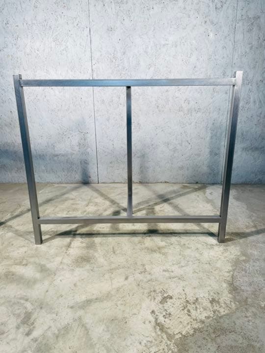 Ｔ型　天板はめこみ　テーブル　アイアン　脚