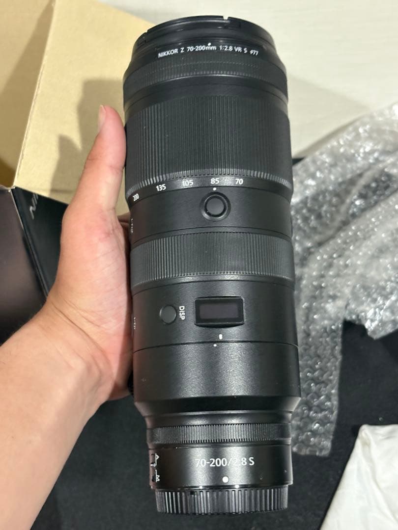 値下げ中　Nikon Z70-200 f2.8 VR S 元箱付き