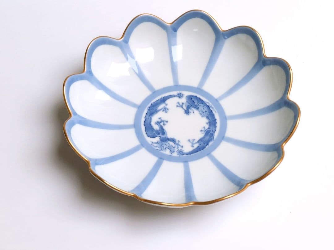 深川製磁　菊割鉢