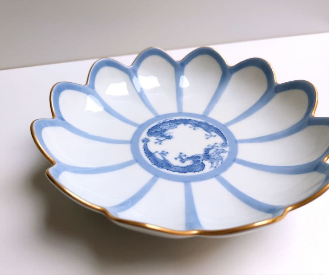 深川製磁　菊割鉢