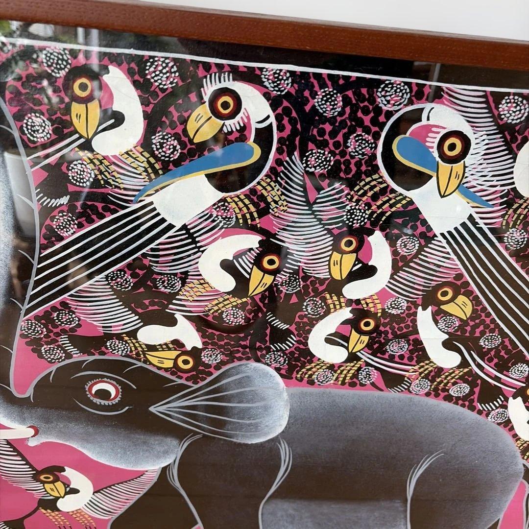 ティンガティンガ　60cm×60cm