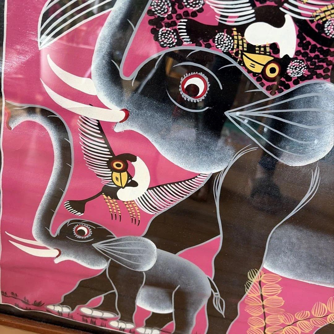 ティンガティンガ　60cm×60cm