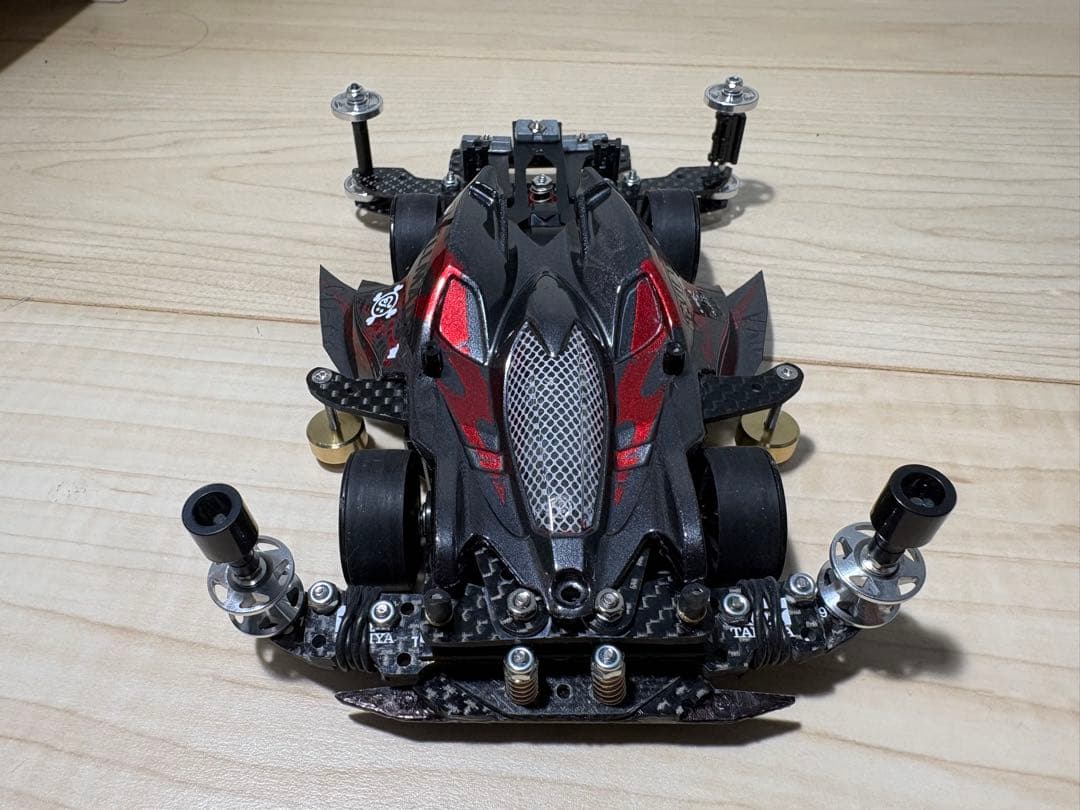 msフレキ マンタレイ　ミニ四駆　完成品　ピボスラ　慣らしモーター　タミヤ　MS