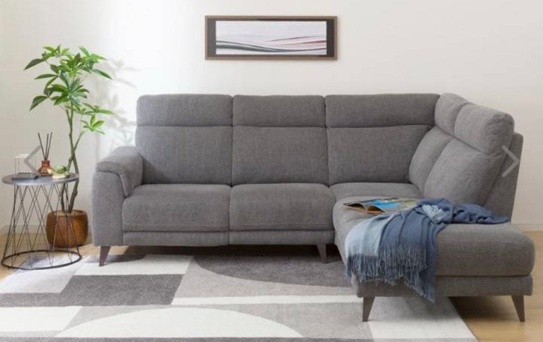 ニトリ　コーナーソファセット　［LB07 LC DGY］北九州市福岡市限定