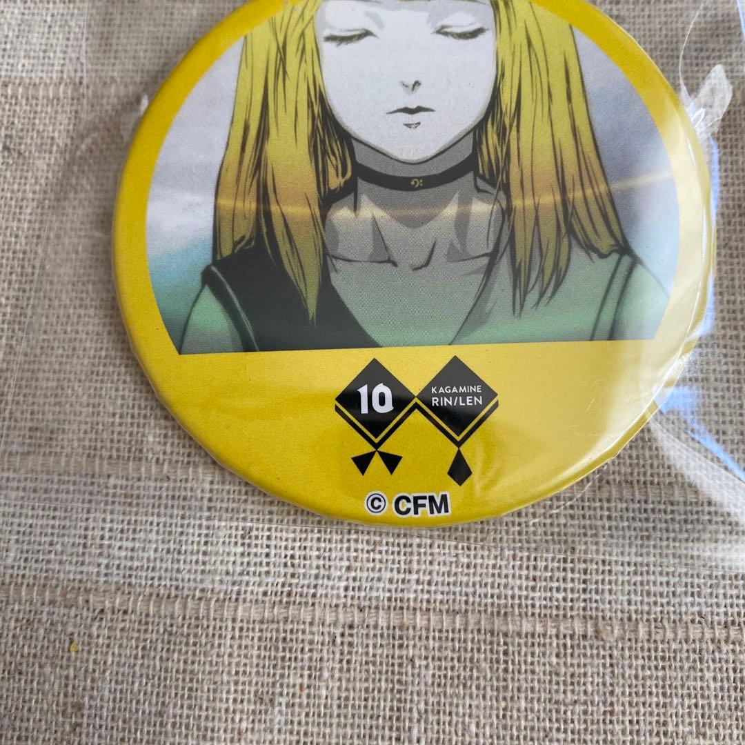 匿名配送 VOCALOID ニコカフェ 10th 炉心融解 鏡音リン 缶バッジ