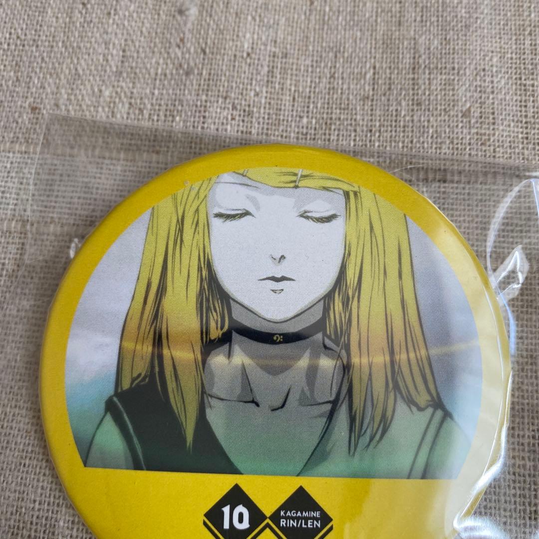 匿名配送 VOCALOID ニコカフェ 10th 炉心融解 鏡音リン 缶バッジ