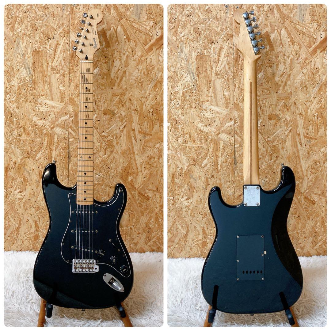 Squier JAPAN ストラトキャスター　silver シリーズ　90年代