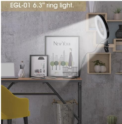 まとめ売り　新品　6.3インチ LEDリングライト 10個