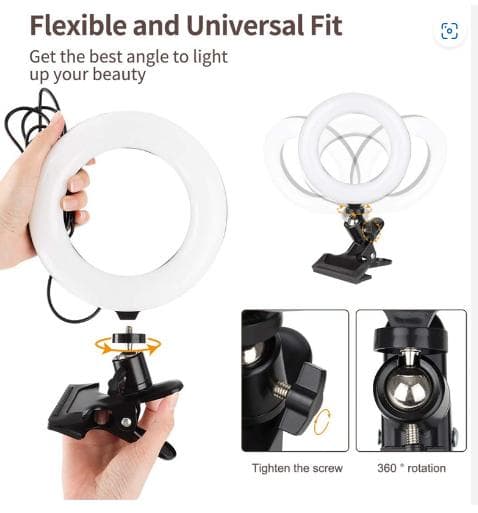 まとめ売り　新品　6.3インチ LEDリングライト 10個