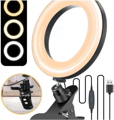 まとめ売り　新品　6.3インチ LEDリングライト 10個