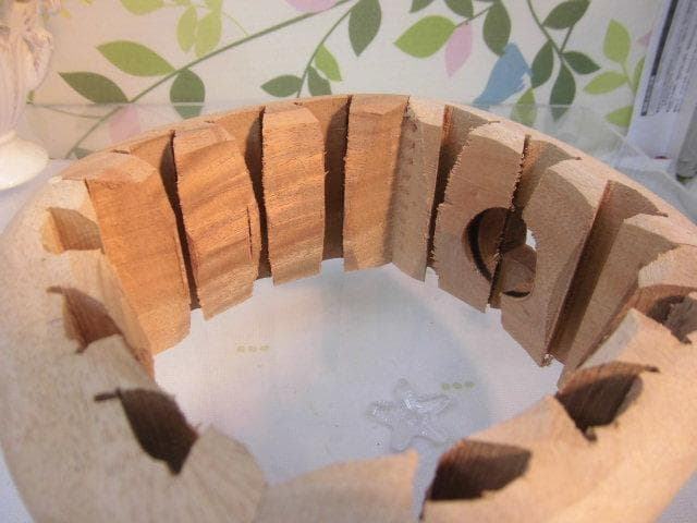 (送料無料)19.980円　盛嶋開鐘チーガ(木枠)を蛇皮強化(蛇皮)型チーガに!